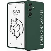 URUCHI Samsung A54 ile Uyumlu Kılıf, İ&ccedil;i Kadife Kaplamalı İnce Sıvı Silikon Kapalı Kamera Tam Koruma Yumuşak Silikon Kapak, K