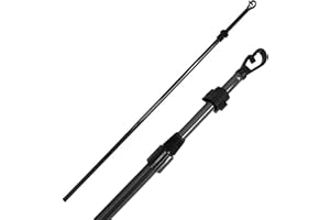 VIVAAS 2.4M Extendable Line Prop Easy Twist & Lock Operation Heavy Duty Washing Pole Outdoor Support Dry Over Extendable Home Garden Washing Line Clothes Laundry Support Pole Props