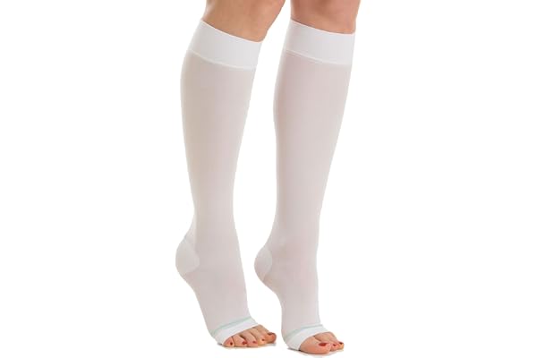 Relaxsan Antiembolism M0350A Mi-bas anti-thrombose - pied ouvert - 18-23 mmHg - Classe 1