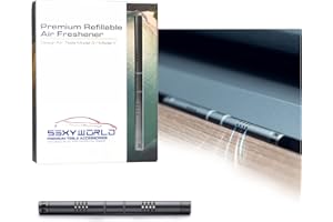 S3XYWORLD Tesla Model 3/Y Ambientador de aire Invisible Delgado Diseño Larga Duración-Aromaterapia Eliminador de Olores Automáticos-Debe Tener Accesorios Tesla (Orchard Fresh Set)