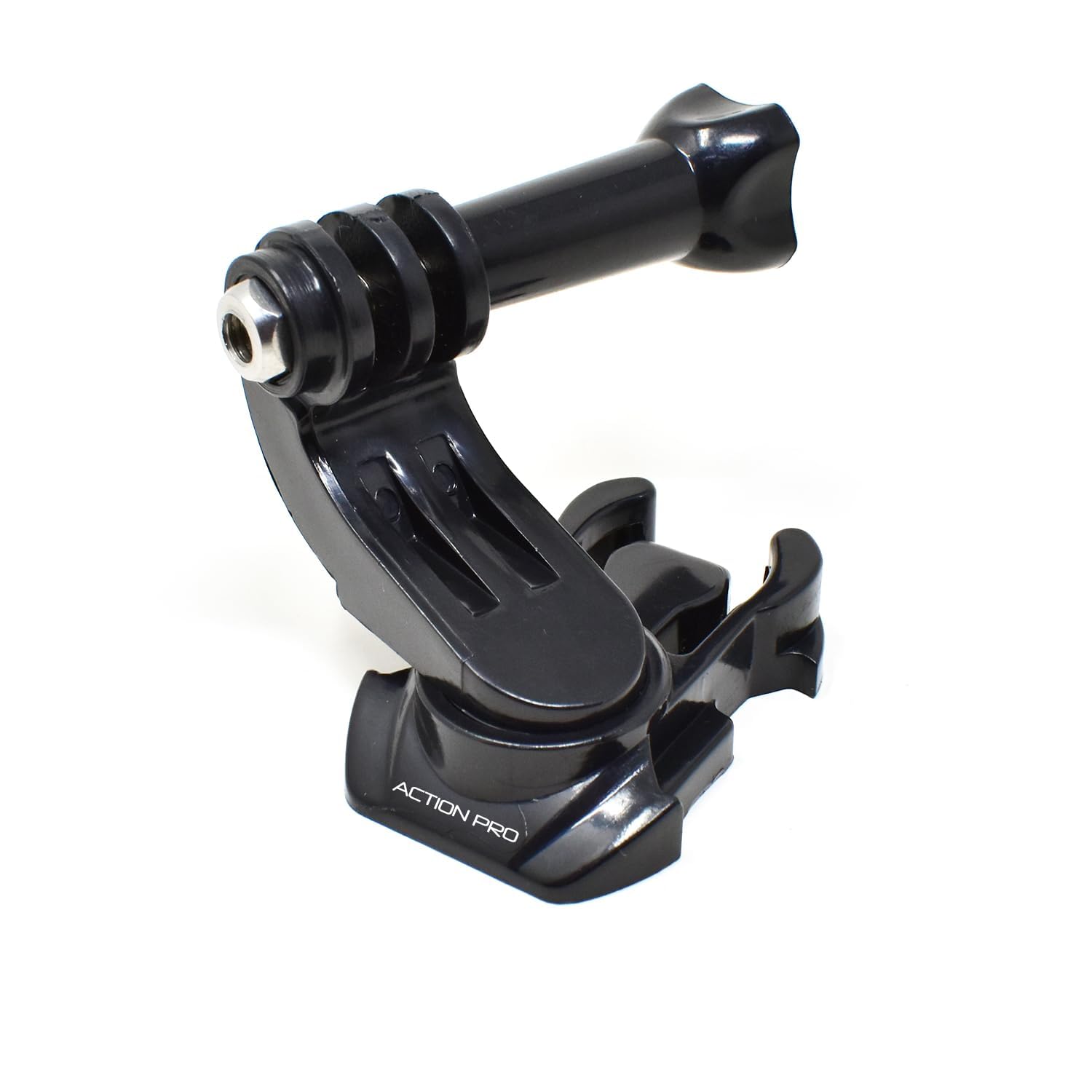 Action Pro 360 Degree Rotatable J-Hook Buckle Base Vertical Surface Mount Adapter Compatible with Gopro-13/12/11/10/9/8/7/6/5/4/3+/3/DJI INSTA-360/Yi/SJCAM & Other Action Cameras