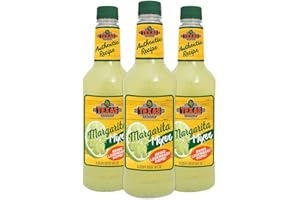 Texas Roadhouse Authentic Margarita Drink Mix, Ready to Use, 1 Litre Bottle (33.8 fl oz), Pack of 3