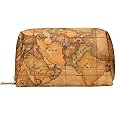 Alviero Martini Prima Classe Alviero Martini beauty case in pelle, logo sul frontale, chiusura zip con logo 18x12x8