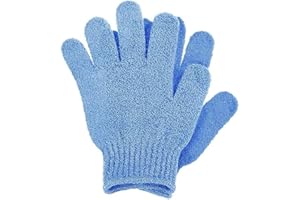 Bvanzo Exfoliating Glove for Dead Skin and Fake Tan Remover - Exfoliating Mitt for Shower Exfoliating Gloves to Refresh your Skin and Body - Exfoliator for Skin Cleansing