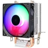 Cold Frost RGB Fanlı Intel AMD Uyumlu Bakır Borulu CPU Soğutucu İşlemci Fanı (Cold Frost 601)