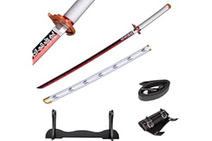 Churgigi Katana Cosplay Bamboo Spada Gadget Katana Tanjiro Zenitsu Rengoku Mitsuri Muichiro Sanemi Hashibira Inosuke Shinobu 104cm