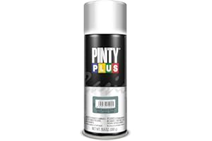 PINTY PLUS PINTYPLUS Pintura en Spray Basic 520cc Gris Medio Mate 7000, 400 ml (Paquete de 1)
