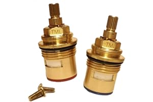 TAP MAGICIAN BS5412 L20 3/4" Bath Ceramic Tap Cartridge Valve Compatible B&Q Cooke & Lewis Havasu Cirque Wave