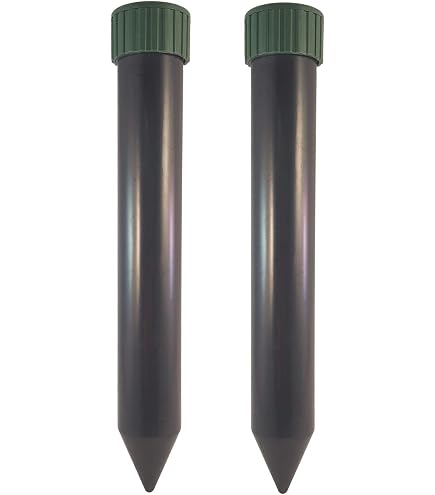 Grabacz 5X Répulsif Ultrasons Taupes Rongeurs Serpents - Dispositif Anti-Nuisibles 600m² 400Hz