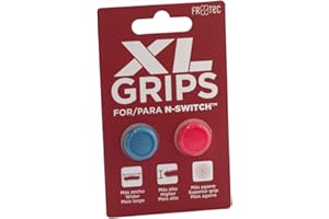FRTEC - Thumb Grips Pro XL - Neon Blue/Neon Red (Nintendo Switch)