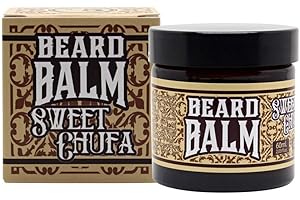 HEY JOE! - Balsamo Barba N° 5 Dolce Chufa | Balsamo Barba Idratante Per Uomo Al Profumo Di Limone E Cannella - Cura Della Barba Per Una Barba Sana - Balsamo Barba 60 ml