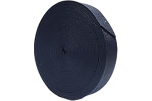 JYC CREATIVE Rucksackband, 16 Farben, 5 Größen, Gurt, 25 m / Rolle, Gurt, Gurte, Befestigung, Auto, Basteln, Kraft (38 mm, 330)