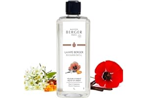 MAISON BERGER - Wkład do lampy Berger Orient Velvet - Gotowe do użycia - Zapach i oczyszczanie - Drobny, jednorodny i długotrwały rozkład