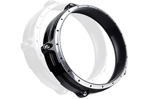 FATEXPRESS Motorrad Aluminium 7" Scheinwerfer Scheinwerfer Scheinwerfer Lünette Zierring Abdeckung für B.M.W R NINE T R nineT /5 R9T RnineT Pure Scrambler 2014 2015 2016 2017 2018 2019 2020 2021 2022 2023