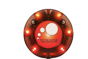 Retekess TD158 Pager Restaurant Untersetzer Empfänger Kompatibel mit TD158 Rufsystem Pager System 300mAh 20H Restaurant Bar Café Spielplatz Krankenhaus (1 Pager)