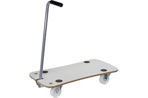 WAGNER DESIGN YOURSELF Wagner Plataforma de Carga MM 1389-79 x 39 cm - para Cargas Pesadas, Antideslizantes, 200 kg de Carga Máxima, Lanza Plegable, Fácil de Limpiar y Resistente – 20138901