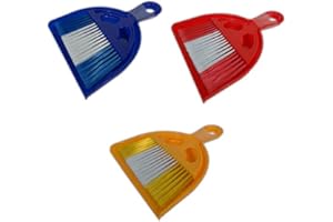 TITIZ Mini Dustpan Set with Brush. Assorted Color by Super Utensil Ltd