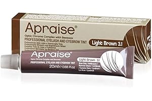 APRAISE PROFESSIONAL EYELASH & EYEBROW - TINT No.3.1 LIGHT BROWN 20ml by Apraise
