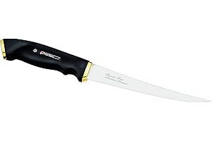 Marttiini 903419 Erwachsene Finnisches Filetiermesser, Klinge 19 cm, Kautschuk-Griff, Lederscheide Anglermesser, Mehrfarbig, One Size