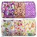 LittleBloom, Reusable Pocket Cloth Nappy, Fastener: Popper, Set of 6