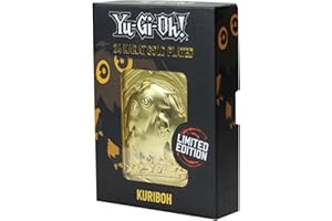Fanattik Yu-Gi-Oh! Limited Edition 24k Gold Plated Kuriboh Metal Card