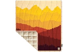 SEVEN PEAKS LIVING ON THE TOP EXPLORING THE WORLD Seven Peaks Manta Edredón de Exterior e Interior - Camping Ligera Suave para la Aventura Impermeable y Resistente, Cualquier Sitio Plegable Antimanchas 200X180CM (Picos Europa, Sherpa)