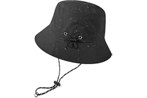 Voqeen Homme Femme Chapeau Pliable Protection UV Soleil Summer Outdoor Large Bord Chapeau pour Randonnée Pêche Voyage Plage Jardinage 54-62cm