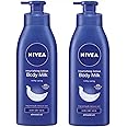 Nivea Body Milk Nourishing Body Lotion 400ML Each (Pack of 2) (800 ml)
