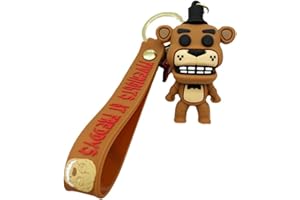 LIKAOR FNAF Q Version Doll portachiavi Cartoon Toy Gift Anime Figure Creative Bag Pendant decorazione carina