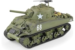 Amewi U.S. M4A3 Sherman 1/16 Sons Fumée 2.4Ghz QC Edition