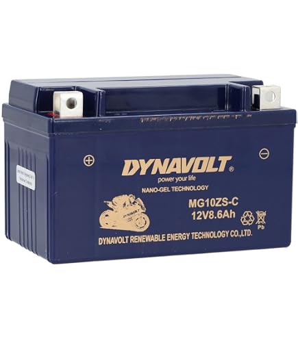 JMT Gel Batterie YTZ10S – Für Yamaha MT-09 Tracer (2015-2017) – 12V, 8,6Ah, Wartungsfrei & Startklar