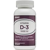 Gnc Gnc Vitamin D3 &ndash; 180 Tablet