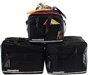 made4bikers Promotion-Bag: Set Koffer UND TopCase Innentaschen passend für BMW R1200GS-LC (K51) ADVENTURE ab Bj. 2014 (R1200 GS LC) mit ALU-Koffern