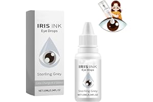 LYOVEU Fancy Drops Beauty Changing Eyes Color,Iris Ink Eye Drop,Gouttes pour Les Yeux D'amélioration Et De Changement De Couleur,Larmes Artificielles Yeux Secs,Gouttes pour Changer La Couleur des Yeux