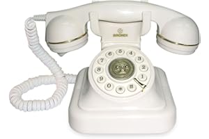 Brondi Vintage 20 Telefono Fisso, Bianco