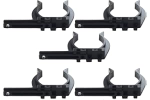 VASALAT SECOTEC Klips przypodłogowy z płytą przykręcaną; listwy przypodłogowe zestaw klipsów Zawartość: 5 sztuk