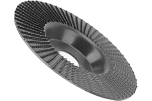 YWBL-WH Tarcza do Rzeźbienia w Drewnie Tarcza Kształtująca 125mm Tarcza Szlifierska z Węglika Wolframu Tarcza ścierna do Obróbki Drewna(Czarny)