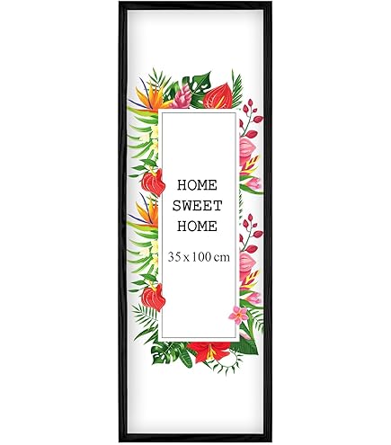 Rahmendesign24 Cadre Photo Cadre Puzzle | Noir (Mat) 48x68cm