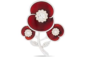 THE ROYAL BRITISH LEGION Official Royal British Legion We'll Meet Again Poppy Brooch