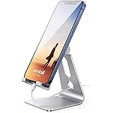 Lamicall Phone Stand, Adjustable Phone Dock - Universal Stand, Holder Compatible with iPhone 12 Mini, 12 Pro Max, 11 Pro Xs M