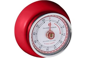 Zassenhaus Regulator czasowy w metalu, czerwony