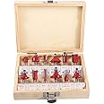 Milling Cutter Router Bit Set,12 Pieces (8mm)