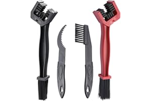 Bynccea Bicycle Chain Cleaning Tool Kit,Bike Chain Crankset Cleaner Brush,Cycling Washer Cleaner Brush Tools