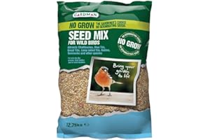 Gardman Seed Mix 12.75kg, No Grow, 58x45x10 cm