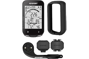 iGPSPORT Cykeldator trådlös BSC100S, vattentät bakgrundsbelyst cykelhastighetsmätare, ANT+/Bluetooth 5.0GPS, 40 timmars batteritid, många funktioner hastighetsmätare cykel trådlös tillbehör