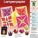 Produktbild Lampenpapier Tulpen Mix 20 x 20 cm: Papier für Bücher: Das große Lichterbuch 2 (ISBN 978-3-938127-20-9), Das große Lichterbuch (ISBN 978-3-938127-03-2) (Origami Lichter falten aus Lampenpapier)