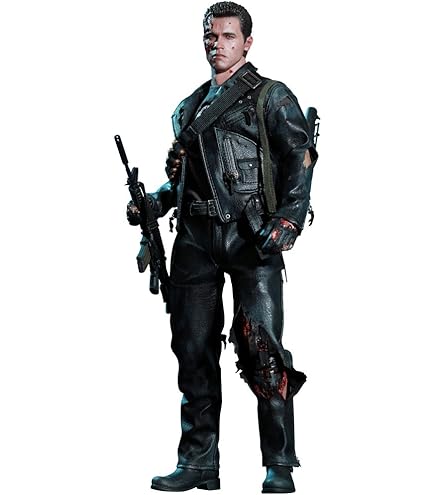 Medicom Terminator 2 Statuetta MAFEX T-800 Battle Damage Ver. 16