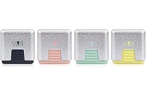 Milan School 430 Silver Caja 30 gomas de miga de pan con funda protectora Silver NUEVO