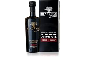 ‎B S BLACKSEA OLIVEOIL ULTRA PREMIUM BLACKSEA Premium Olivenöl Extra Nativ Gefiltert 500 ml – 100 % Arbequina – Kaltgepresst – Polyphenolreich – Säure <0,2 % – Mild & Fruchtig – Erste Ernte – Für Feinschmecker & Gourmetküche