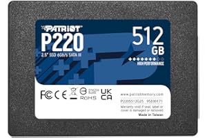 PATRIOT MEMORY Patriot P220 SSD 512GB SATA III Disco Sólido Interno 2.5"